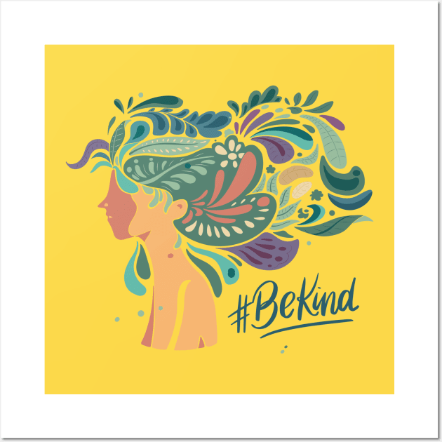 Be kind Wall Art by ArtStyleAlice